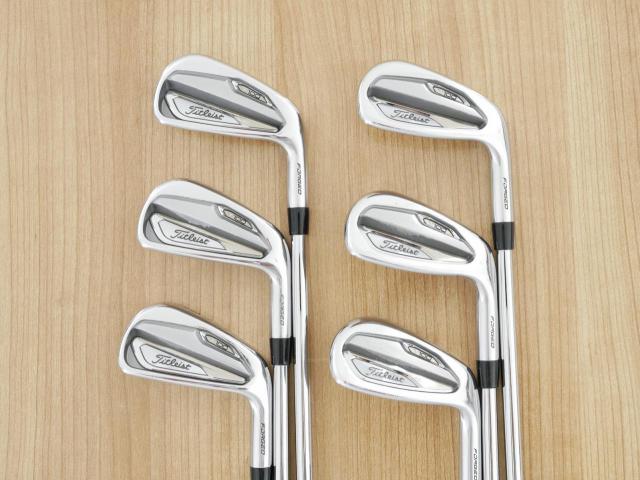Iron set : Titleist : ชุดเหล็ก Titleist T100 Forged (รุ่นปี 2020) มีเหล็ก 5-Pw (6 ชิ้น) ก้านเหล็ก NS Pro Modus 105 Flex S