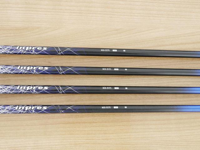 Iron set : Yamaha : ชุดเหล็ก Yamaha Inpres UD+2 (ปี 2018 ตีไกลที่สุด ไกลกว่าเหล็กทั่วไป 2 เบอร์) มีเหล็ก 7-Pw (4 ชิ้น) ก้านกราไฟต์ Flex SR