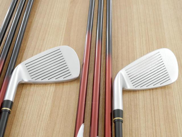 Iron set : Honma : ชุดเหล็ก Honma AMAZING Spec (หน้าเด้ง โกงองศาสุดๆ ไกลที่สุด) มีเหล็ก 6-11,Aw,Sw (8 ชิ้น ระยะเทียบเท่า 5-Pw,Aw,Sw) ก้านกราไฟต์ Flex R