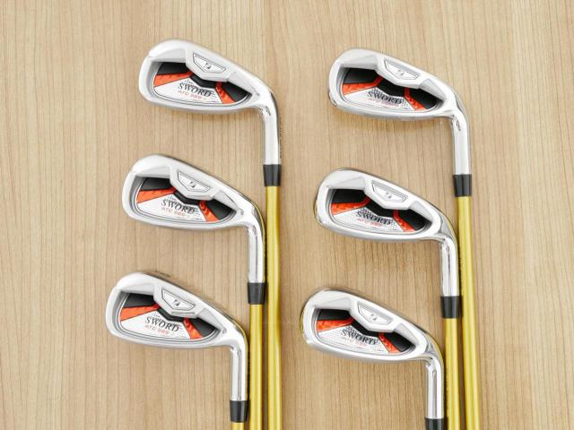 Iron set : Katana : ชุดเหล็ก Katana Sword ATC-589a (หน้าเด้ง) มีเหล็ก 6-Pw,Aw (6 ชิ้น) ก้านกราไฟต์ Fujikura Speeder 589 Flex SR