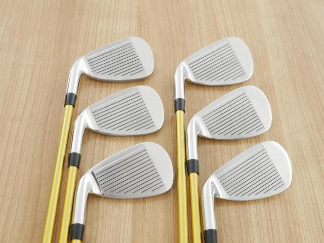 Iron set : Katana : ชุดเหล็ก Katana Sword ATC-589a (หน้าเด้ง) มีเหล็ก 6-Pw,Aw (6 ชิ้น) ก้านกราไฟต์ Fujikura Speeder 589 Flex SR