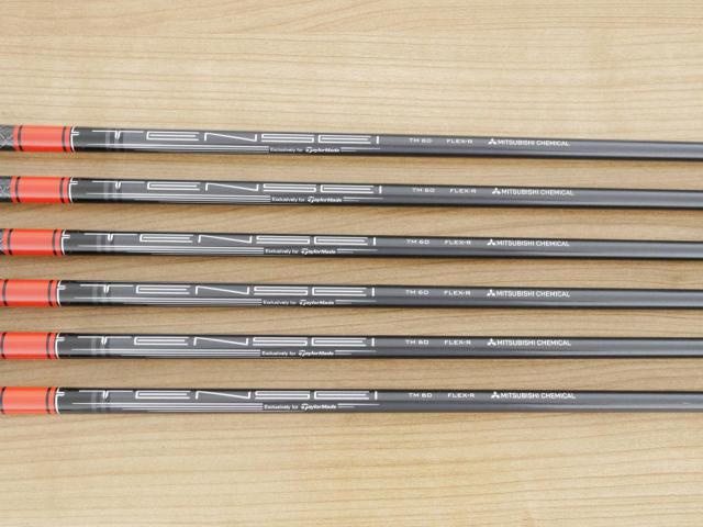 Iron set : Taylormade : ชุดเหล็ก Taylormade Stealth (ออกปี 2022 Japan Spec.) มีเหล็ก 5-Pw (6 ชิ้น) ก้านกราไฟต์ Mitsubishi Tensei TM60 Flex R