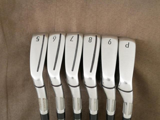Iron set : Taylormade : ชุดเหล็ก Taylormade Stealth (ออกปี 2022 Japan Spec.) มีเหล็ก 5-Pw (6 ชิ้น) ก้านกราไฟต์ Mitsubishi Tensei TM60 Flex R