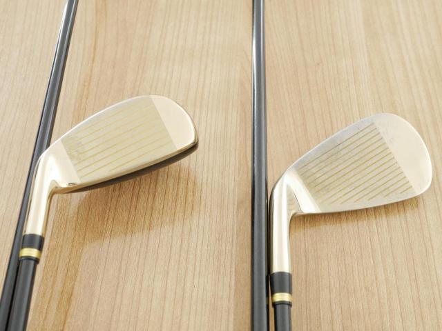 Iron set : Katana : ชุดเหล็กกระเทย Katana Izu Max Sniper มีเหล็ก 5-Pw,Aw,As,Sw (9 ชิ้น เบอร์ 5 ตีระยะเท่าเหล็ก 4 ปกติ) ก้านกราไฟต์ Flex R