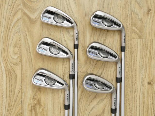 Iron set : Ping : ชุดเหล็ก Ping G (ปี 2016) มีเหล็ก 5-Pw (6 ชิ้น) ก้านเหล็ก NS Pro 950 Flex S