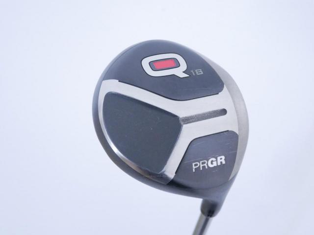 Fairway Wood : PRGR : ไม้กระเทย PRGR Q (รุ่นปี 2019 สำหรับเล่นได้ทุกไลน์) Loft 18 Flex R 