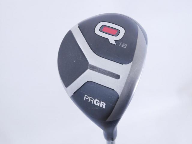 Fairway Wood : PRGR : ไม้กระเทย PRGR Q (รุ่นปี 2019 สำหรับเล่นได้ทุกไลน์) Loft 18 Flex R 