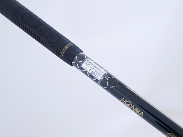 Fairway Wood : Honma : ไม้กระเทย Honma Beres 09 Black (รุ่นล่าสุด ออกปี 2024) Loft 22 ก้าน Honma ARMRQ FX Black Flex S