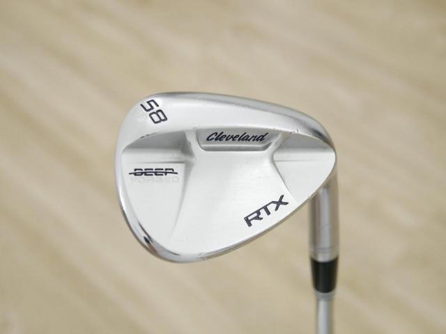 Wedge : Cleveland : Wedge Cleveland RTX Deep Forged Loft 58 ก้านเหล็ก NS Pro Modus 105 Flex S