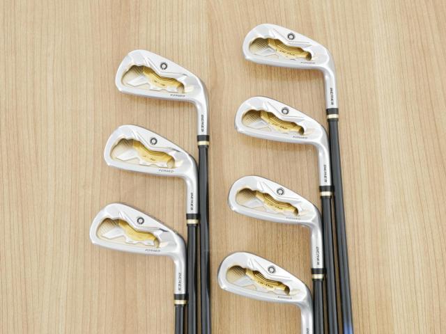 Iron set : Honma : ชุดเหล็ก Honma Beres IS-02 (หน้าเด้ง Forged) มีเหล็ก 6-11,Aw (7 ชิ้น เทียบเท่า 5-Pw,Aw) ก้าน ARMRQ 6 (54) Flex R (2 ดาว)