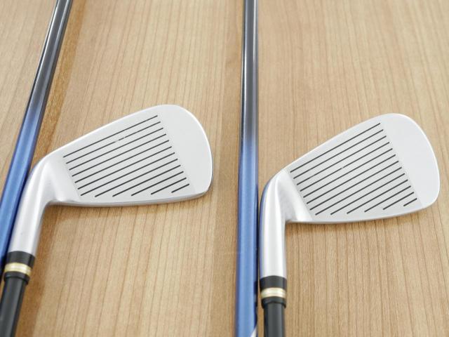 Iron set : Honma : ชุดเหล็ก Honma Beres IS-02 (หน้าเด้ง Forged) มีเหล็ก 6-11,Aw (7 ชิ้น เทียบเท่า 5-Pw,Aw) ก้าน ARMRQ 6 (54) Flex R (2 ดาว)