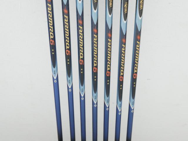 Iron set : Honma : ชุดเหล็ก Honma Beres IS-02 (หน้าเด้ง Forged) มีเหล็ก 6-11,Aw (7 ชิ้น เทียบเท่า 5-Pw,Aw) ก้าน ARMRQ 6 (54) Flex R (2 ดาว)