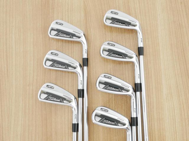 Iron set : Titleist : ชุดเหล็ก Titleist AP2 710 Forged มีเหล็ก 4-Pw (7 ชิ้น) ก้านเหล็ก NS Pro 950 Flex S