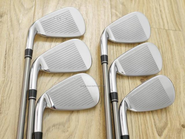 Iron set : Taylormade : ชุดเหล็ก Taylormade Gloire (รุ่นท๊อปสุด Japan Spec. ใบใหญ่ ตีง่าย ไกล) มีเหล็ก 6-Pw,Aw (6 ชิ้น) ก้านกราไฟต์ Flex SR