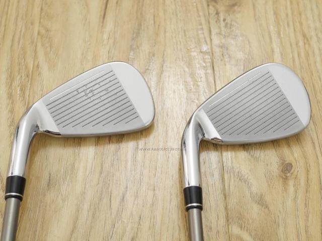 Iron set : Taylormade : ชุดเหล็ก Taylormade Gloire (รุ่นท๊อปสุด Japan Spec. ใบใหญ่ ตีง่าย ไกล) มีเหล็ก 6-Pw,Aw (6 ชิ้น) ก้านกราไฟต์ Flex SR