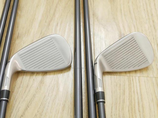 Iron set : Taylormade : ชุดเหล็ก Taylormade Stealth (รุ่นล่าสุด ออกปี 2022 Japan Spec.) มีเหล็ก 6-Pw,Aw,Sw (7 ชิ้น) ก้านกราไฟต์ Mitsubishi Tensei TM60 Flex R
