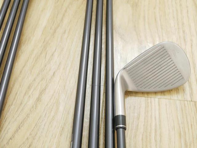 Iron set : Taylormade : ชุดเหล็ก Taylormade Stealth (รุ่นล่าสุด ออกปี 2022 Japan Spec.) มีเหล็ก 6-Pw,Aw,Sw (7 ชิ้น) ก้านกราไฟต์ Mitsubishi Tensei TM60 Flex R