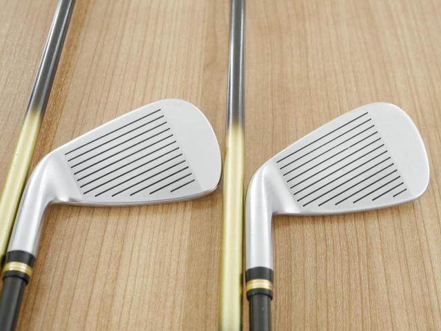 Iron set : Honma : ชุดเหล็ก Honma Beres IS-02 (หน้าเด้ง Forged) มีเหล็ก 7-11 (5 ชิ้น เทียบเท่า 6-Pw) ก้าน ARMRQ 6 (49) Flex R (2 ดาว)