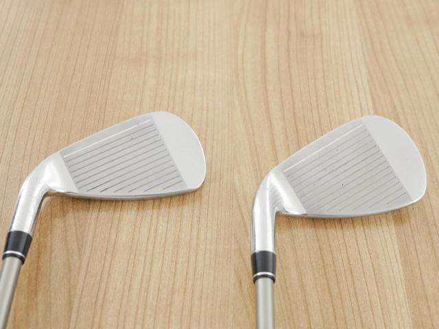 Iron set : PRGR : ชุดเหล็ก PRGR GN502 Maraging Face มีเหล็ก 5-Pw,Aw,Sw (8 ชิ้น) ก้านกราไฟต์ Flex SR (M-40)