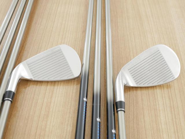 Iron set : PRGR : ชุดเหล็ก PRGR GN502 Maraging Face มีเหล็ก 5-Pw,Aw,Sw (8 ชิ้น) ก้านกราไฟต์ Flex SR (M-40)