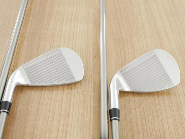 Iron set : PRGR : ชุดเหล็ก PRGR GN502 Maraging Face มีเหล็ก 5-Pw,Aw,Sw (8 ชิ้น) ก้านกราไฟต์ Flex SR (M-40)