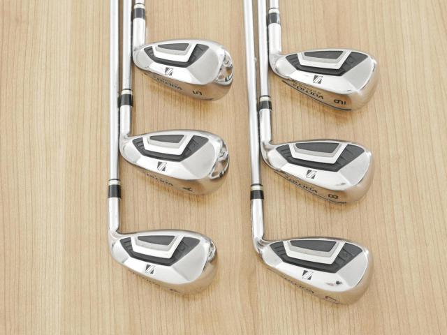Iron set : Katana : ชุดเหล็กกระเทย Katana Voltio III G Series Hi (ตีง่าย ไกลมาก) มีเหล็ก 7-Pw,Aw,Sw (6 ชิ้น ระยะเทียบเท่า เหล็ก 6-Pw,Sw) ก้าน Tour AD VS-5 Flex R