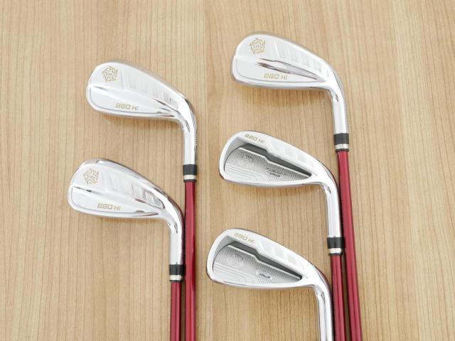 Iron set : Katana : ชุดเหล็ก Katana Voltio NINJA 880Hi Silver (รุ่นท็อปสุด ออกปี 2018 ตีง่าย ไกล สวยมากๆ) มีเหล็ก 6-Pw (5 ชิ้น) ก้านกราไฟต์ Fujikura Speeder 361 Flex R