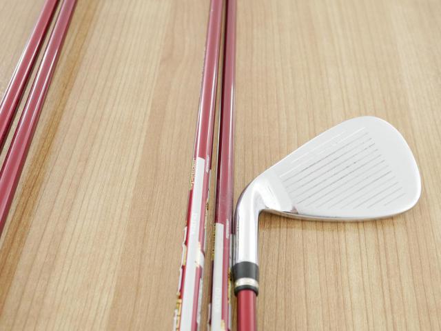 Iron set : Katana : ชุดเหล็ก Katana Voltio NINJA 880Hi Silver (รุ่นท็อปสุด ออกปี 2018 ตีง่าย ไกล สวยมากๆ) มีเหล็ก 6-Pw (5 ชิ้น) ก้านกราไฟต์ Fujikura Speeder 361 Flex R