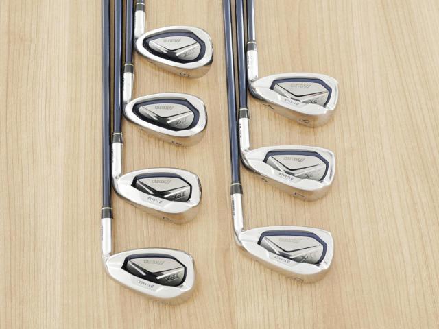 Iron set : Mizuno : ชุดเหล็ก Mizuno JPX E500 Ti-Face มีเหล็ก 6-Pw,Aw,Sw (7 ชิ้น) ก้านกราไฟต์ Flex SR