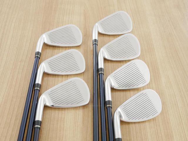 Iron set : Mizuno : ชุดเหล็ก Mizuno JPX E500 Ti-Face มีเหล็ก 6-Pw,Aw,Sw (7 ชิ้น) ก้านกราไฟต์ Flex SR