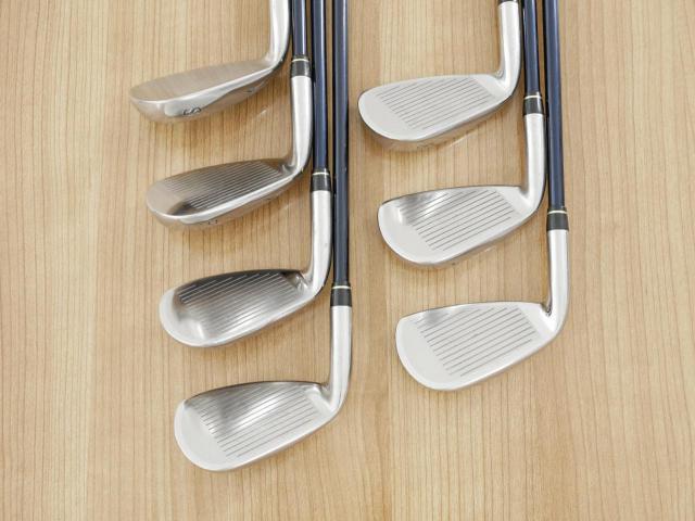 Iron set : Mizuno : ชุดเหล็ก Mizuno JPX E500 Ti-Face มีเหล็ก 6-Pw,Aw,Sw (7 ชิ้น) ก้านกราไฟต์ Flex SR