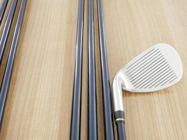 Iron set : Mizuno : ชุดเหล็ก Mizuno JPX E500 Ti-Face มีเหล็ก 6-Pw,Aw,Sw (7 ชิ้น) ก้านกราไฟต์ Flex SR