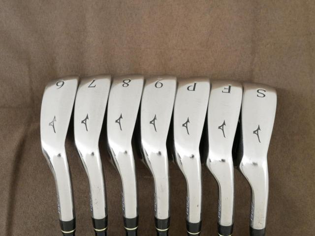 Iron set : Mizuno : ชุดเหล็ก Mizuno JPX E500 Ti-Face มีเหล็ก 6-Pw,Aw,Sw (7 ชิ้น) ก้านกราไฟต์ Flex SR