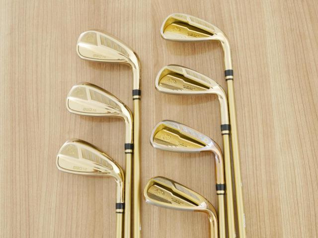 Iron set : Katana : ชุดเหล็ก Katana Voltio NINJA 880Hi Gold (รุ่นท็อปสุด ปี 2018 ตีง่าย ไกล สวยมากๆ) มีเหล็ก 6-Pw,Aw,Sw (7 ชิ้น) ก้านกราไฟต์ Fujikura Speeder 361 Flex SR