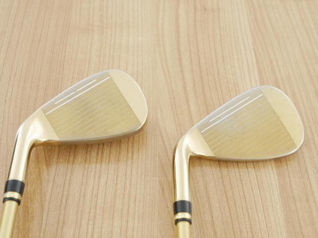 Iron set : Katana : ชุดเหล็ก Katana Voltio NINJA 880Hi Gold (รุ่นท็อปสุด ปี 2018 ตีง่าย ไกล สวยมากๆ) มีเหล็ก 6-Pw,Aw,Sw (7 ชิ้น) ก้านกราไฟต์ Fujikura Speeder 361 Flex SR