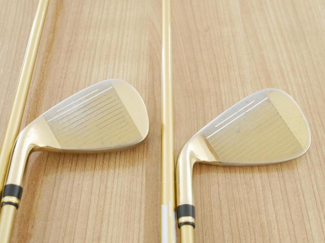 Iron set : Katana : ชุดเหล็ก Katana Voltio NINJA 880Hi Gold (รุ่นท็อปสุด ปี 2018 ตีง่าย ไกล สวยมากๆ) มีเหล็ก 6-Pw,Aw,Sw (7 ชิ้น) ก้านกราไฟต์ Fujikura Speeder 361 Flex SR