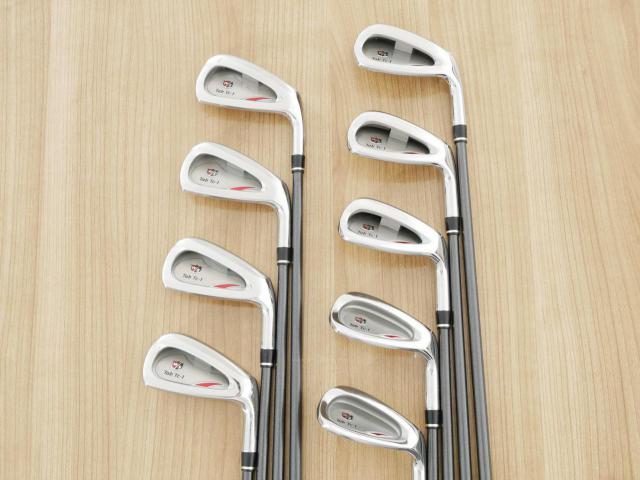 Iron set : Other Brand : ชุดเหล็ก Wilson TAB TC-1 (รุ่นท๊อปสุด หน้าเด้ง ตีไกล) มีเหล็ก 4-Pw,Aw,Sw (9 ชิ้น) ก้านกราไฟต์ Flex R