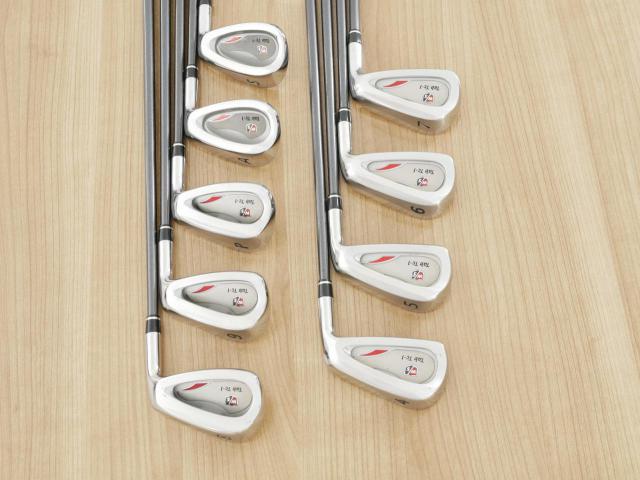 Iron set : Other Brand : ชุดเหล็ก Wilson TAB TC-1 (รุ่นท๊อปสุด หน้าเด้ง ตีไกล) มีเหล็ก 4-Pw,Aw,Sw (9 ชิ้น) ก้านกราไฟต์ Flex R