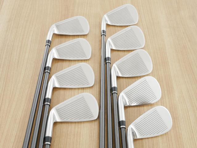 Iron set : Other Brand : ชุดเหล็ก Wilson TAB TC-1 (รุ่นท๊อปสุด หน้าเด้ง ตีไกล) มีเหล็ก 4-Pw,Aw,Sw (9 ชิ้น) ก้านกราไฟต์ Flex R
