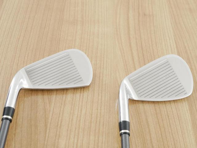 Iron set : Other Brand : ชุดเหล็ก Wilson TAB TC-1 (รุ่นท๊อปสุด หน้าเด้ง ตีไกล) มีเหล็ก 4-Pw,Aw,Sw (9 ชิ้น) ก้านกราไฟต์ Flex R