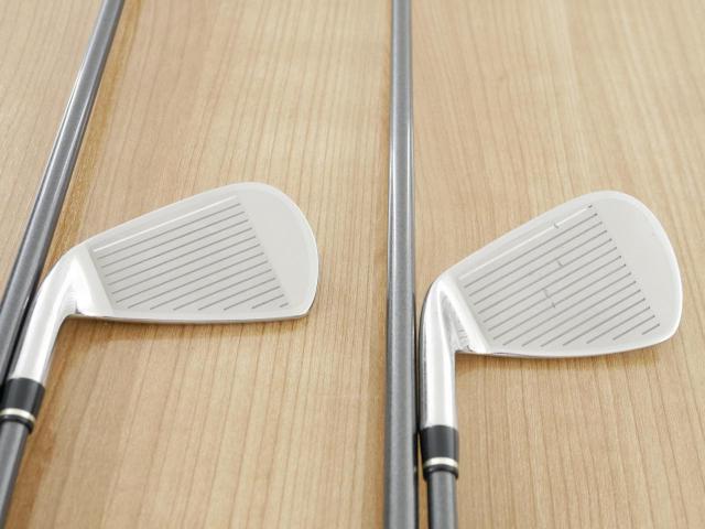 Iron set : Other Brand : ชุดเหล็ก Wilson TAB TC-1 (รุ่นท๊อปสุด หน้าเด้ง ตีไกล) มีเหล็ก 4-Pw,Aw,Sw (9 ชิ้น) ก้านกราไฟต์ Flex R