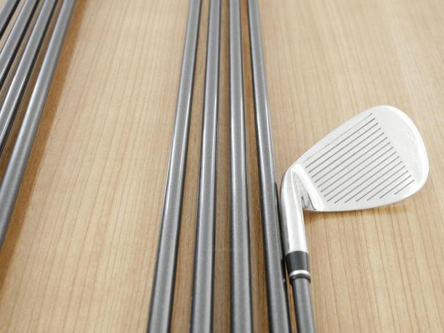 Iron set : Other Brand : ชุดเหล็ก Wilson TAB TC-1 (รุ่นท๊อปสุด หน้าเด้ง ตีไกล) มีเหล็ก 4-Pw,Aw,Sw (9 ชิ้น) ก้านกราไฟต์ Flex R