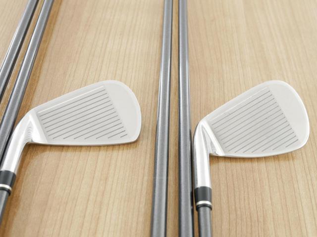 Iron set : Other Brand : ชุดเหล็ก Wilson TAB TC-1 (รุ่นท๊อปสุด หน้าเด้ง ตีไกล) มีเหล็ก 4-Pw,Aw,Sw (9 ชิ้น) ก้านกราไฟต์ Flex R