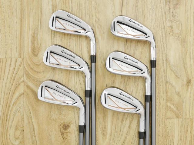 Iron set : Taylormade : ชุดเหล็ก Taylormade SIM GLOIRE (รุ่นปี 2021 รุ่นท๊อปสุด Japan Spec) มีเหล็ก 5-Pw (6 ชิ้น) ก้าน Fujikura MCI Black 80 Flex R