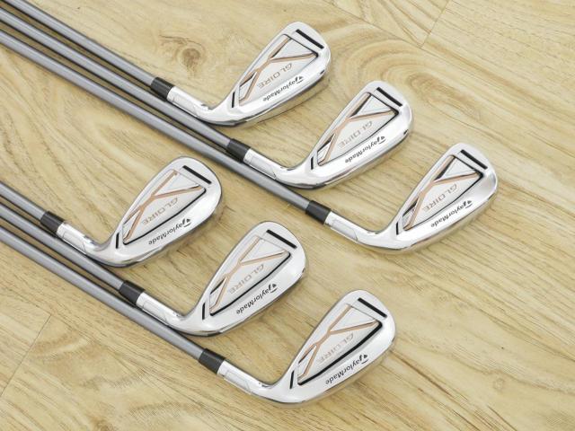 Iron set : Taylormade : ชุดเหล็ก Taylormade SIM GLOIRE (รุ่นปี 2021 รุ่นท๊อปสุด Japan Spec) มีเหล็ก 5-Pw (6 ชิ้น) ก้าน Fujikura MCI Black 80 Flex R