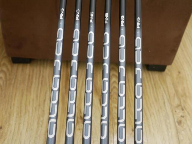 Iron set : Ping : **เหมือนใหม่** ชุดเหล็ก Ping G425 (รุ่นปี 2021 Japan Spec. ใบใหญ่ ง่าย ไกล) มีเหล็ก 5-Pw (6 ชิ้น) ก้านกราไฟต์ Ping Alta J CB Slate Flex S