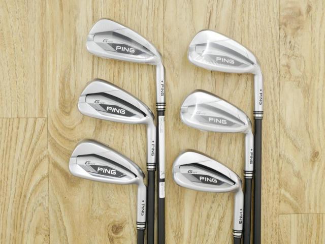 Iron set : Ping : **เหมือนใหม่** ชุดเหล็ก Ping G425 (รุ่นปี 2021 Japan Spec. ใบใหญ่ ง่าย ไกล) มีเหล็ก 5-Pw (6 ชิ้น) ก้านกราไฟต์ Ping Alta J CB Slate Flex S