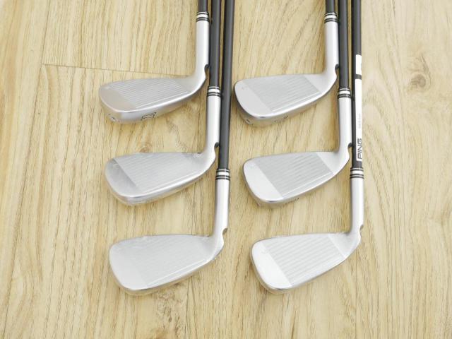 Iron set : Ping : **เหมือนใหม่** ชุดเหล็ก Ping G425 (รุ่นปี 2021 Japan Spec. ใบใหญ่ ง่าย ไกล) มีเหล็ก 5-Pw (6 ชิ้น) ก้านกราไฟต์ Ping Alta J CB Slate Flex S