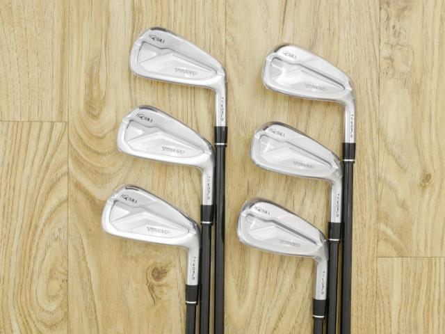 Iron set : Honma : **ของใหม่ ยังไม่แกะพลาสติก** ชุดเหล็ก Honma Tour World TW757P (รุ่นล่าสุด ออกปี 2022) มีเหล็ก 5-Pw (6 ชิ้น) ก้านกราไฟต์ Honma Vizard 50 Flex R