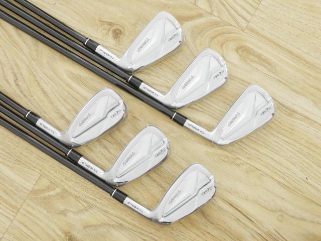 Iron set : Honma : **ของใหม่ ยังไม่แกะพลาสติก** ชุดเหล็ก Honma Tour World TW757P (รุ่นล่าสุด ออกปี 2022) มีเหล็ก 5-Pw (6 ชิ้น) ก้านกราไฟต์ Honma Vizard 50 Flex R